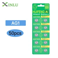 50pcslot 5packs ag1 364 sr621sw tr621sw cx60 621 sr60 lr60 button cell coin battery for watch xinlu battery