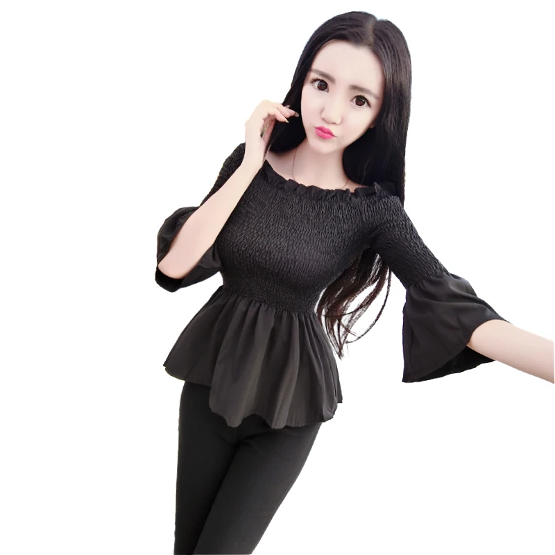 Блузка женская желтая черная с рукавом фонариком|blouse off|off shoulder blouseshoulder blouse |