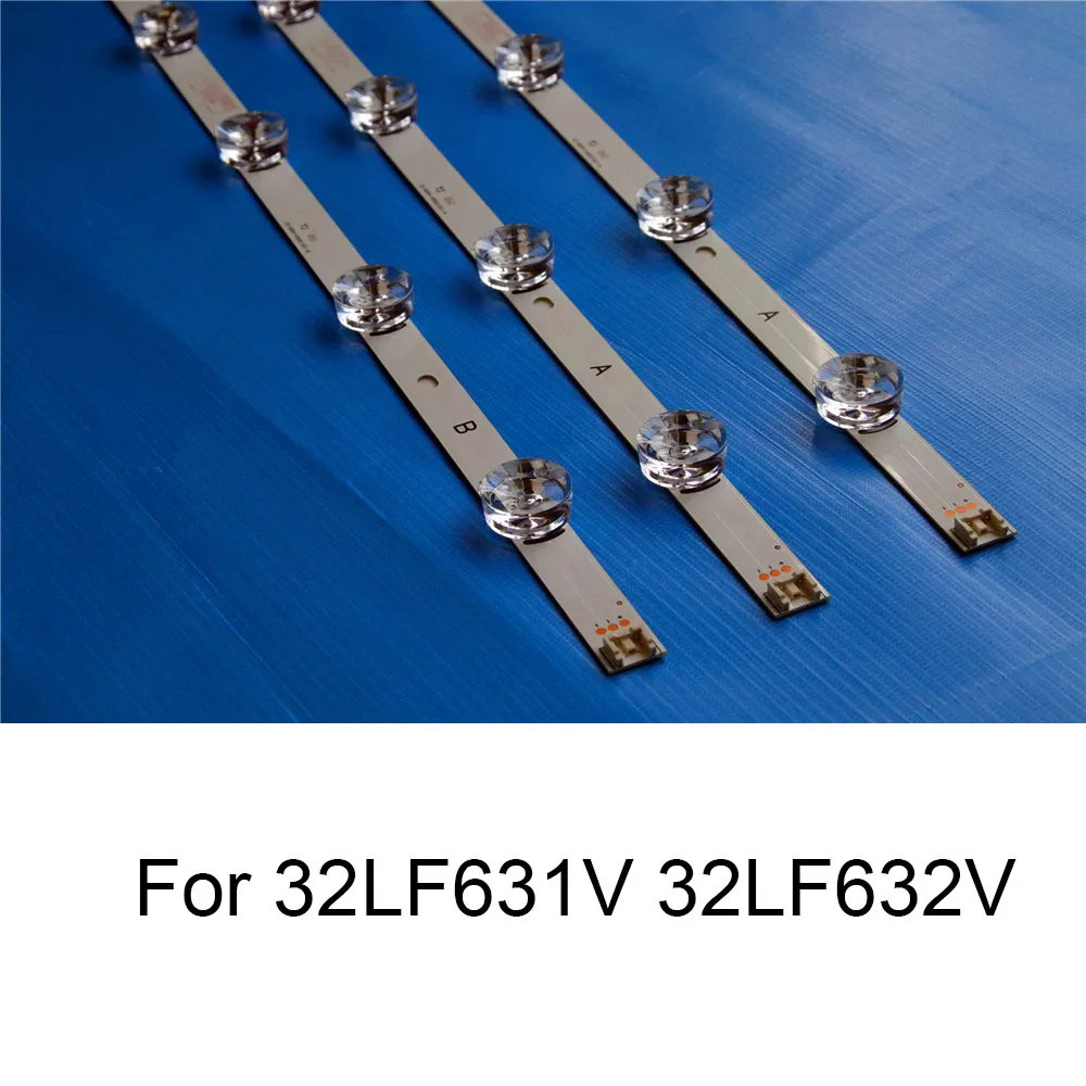 Новинка, Светодиодная лента для подсветки телевизора LG 32LF632V 32LF631V, 3 шт./лот, оригинальные светодиодные ленты для подсветки телевизора LG 32LF632V 32LF631V