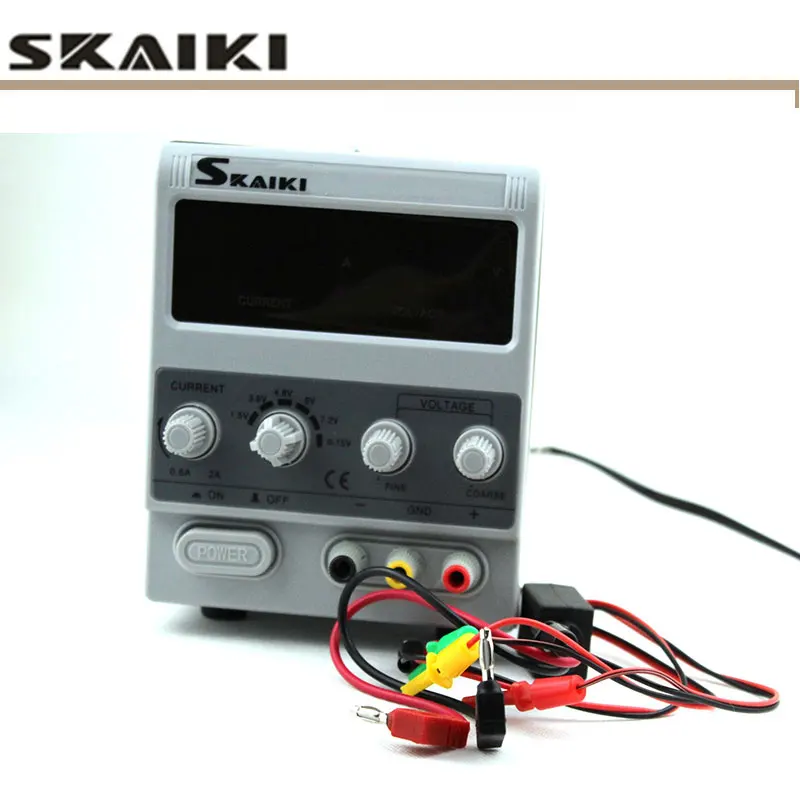 Skaiki 1502D+ 1502DD 15V 2A 0.01A цифровой дисплей регулируемый электронный источник питания для обслуживания с многофункциональными тестовыми линиями