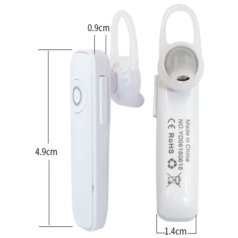 M165 Bluetooth 4 2 гарнитура беспроводные наушники Hands free петли вкладыши для спорта