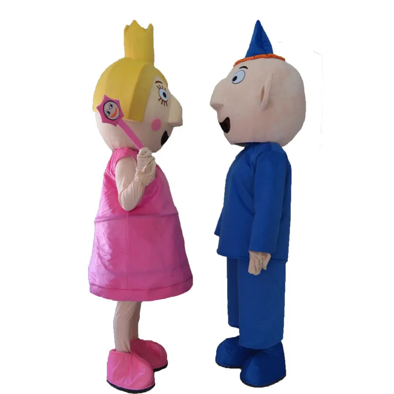 Ben And Holly's Little Kingdom Cartoon Mascot Costume Fancy Cosplay Party Dress | Тематическая одежда и униформа