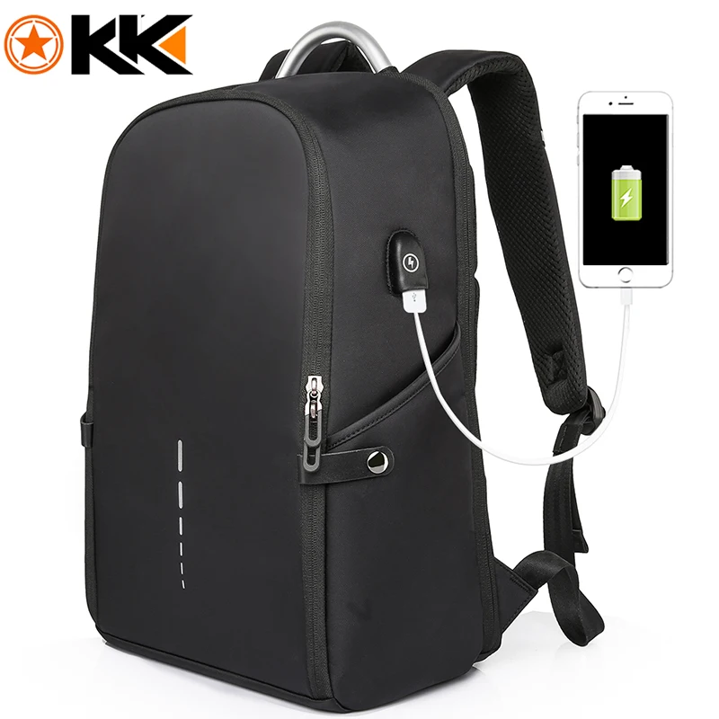 Мужской рюкзак KAKA с usb-зарядкой 15 дюймов рюкзаки для ноутбука школьная сумка