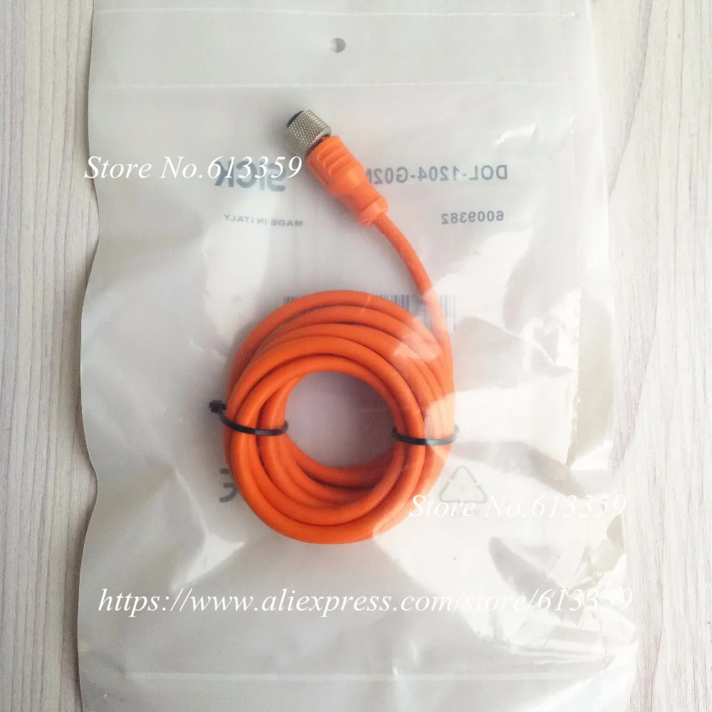 2 шт. DOL-1204-G02M DOL-1204-G05M DOL-1204-G10M Sick сенсор соединительный кабель не оригинал |
