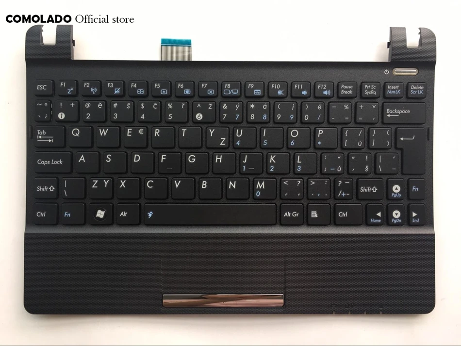CZ Чешская клавиатура с C оболочкой для ASUS Eee PC X101H X101CH X101 черно-белая Раскладка |