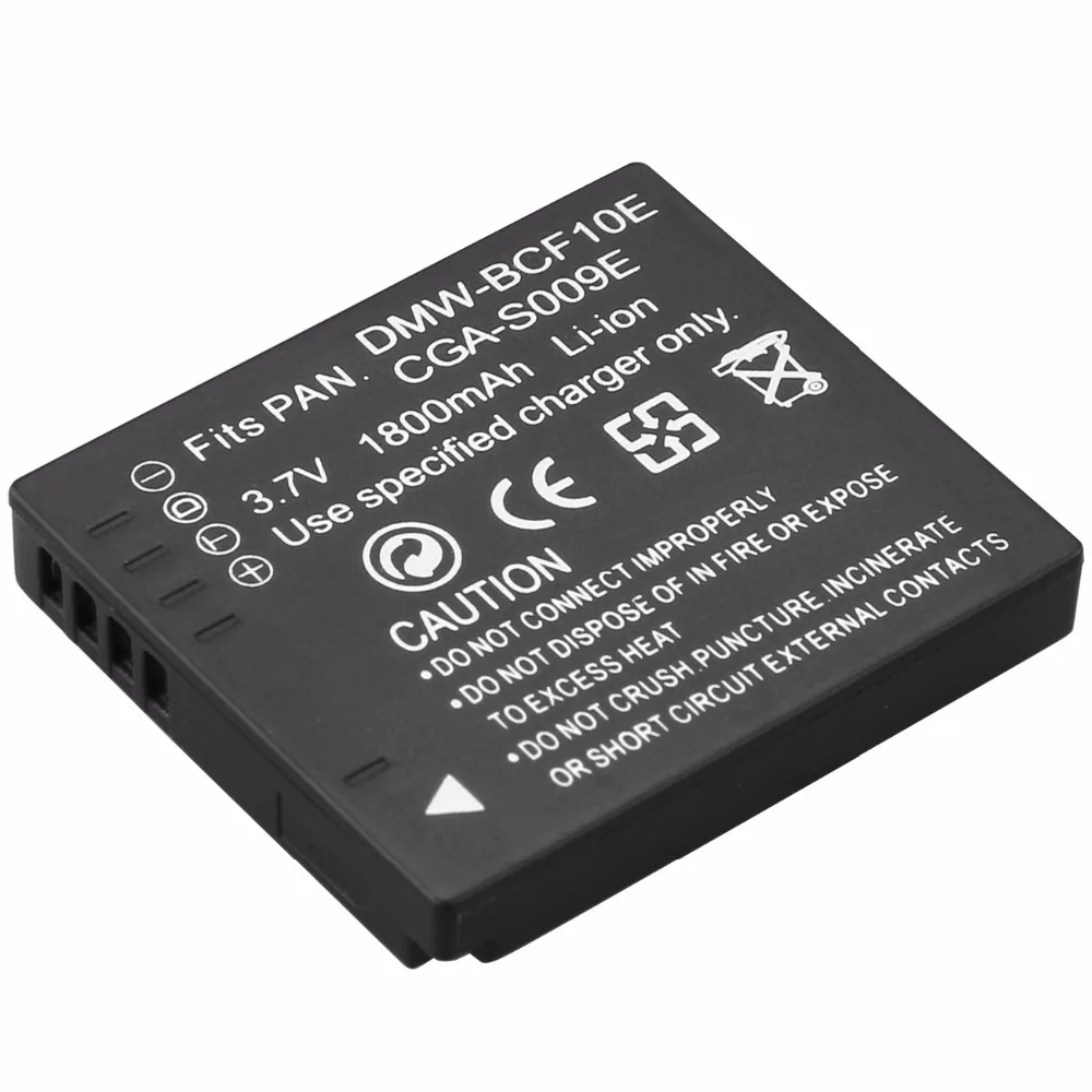 Probty DMW BCF10E ДМВ BCF10e Камера Батарея + автомобиля Зарядное устройство для цифрового