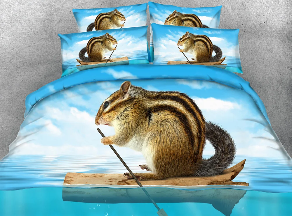Детский комплект постельного белья голубого цвета 4 шт.|bedding set|kids bedding setbed linen kids |