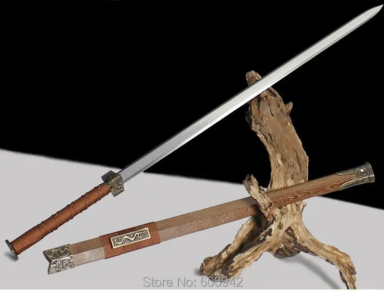 

Full Tang Tang Sword saber Manganese Steel temper Blade Chinese WUSHU Sword