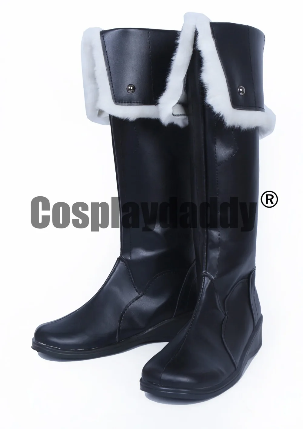 7th Dragon III Код: VFD маг Черный Длинные сапоги для косплея обувь S008|dragon boots|codegon cosplay |