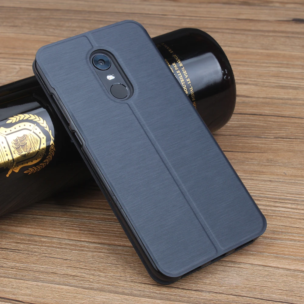 Флип чехол для глобальной версии оригинальный Xiaomi Redmi 4X3 GB 32GB Смартфон Snapdragon 435