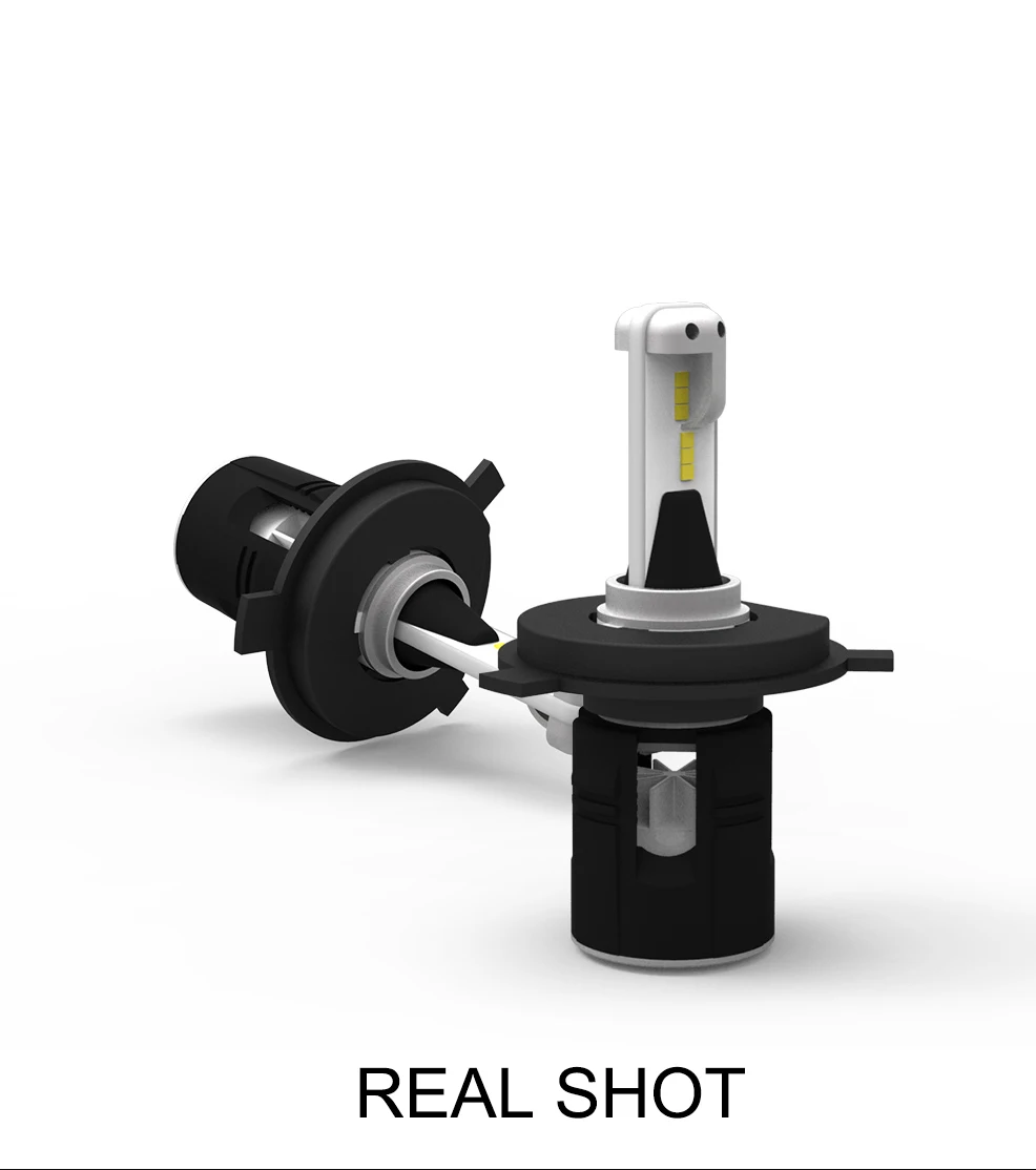 Автомобильные фары H7 LED H4 H1 H11 H3 H13 H27 880 9006 9007 24 Вт 12В 24В светодиодные d1s d2s d3s d4s 5202