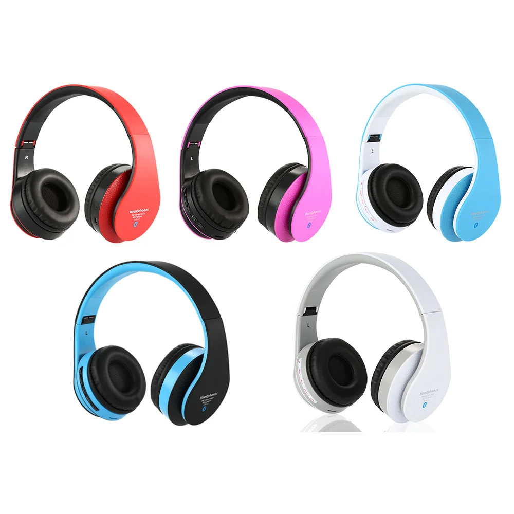Toproad складные наушники bluetooth стерео Беспроводной гарнитура с микрофоном громкой