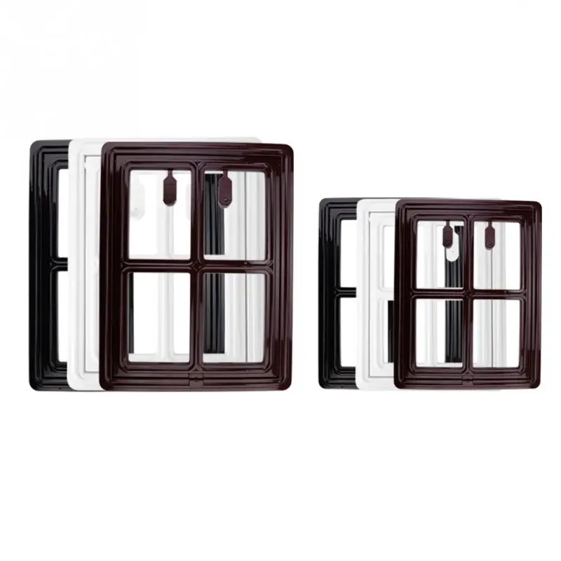 Автоматические магнитные Закрывающиеся Пластиковые ворота для домашних