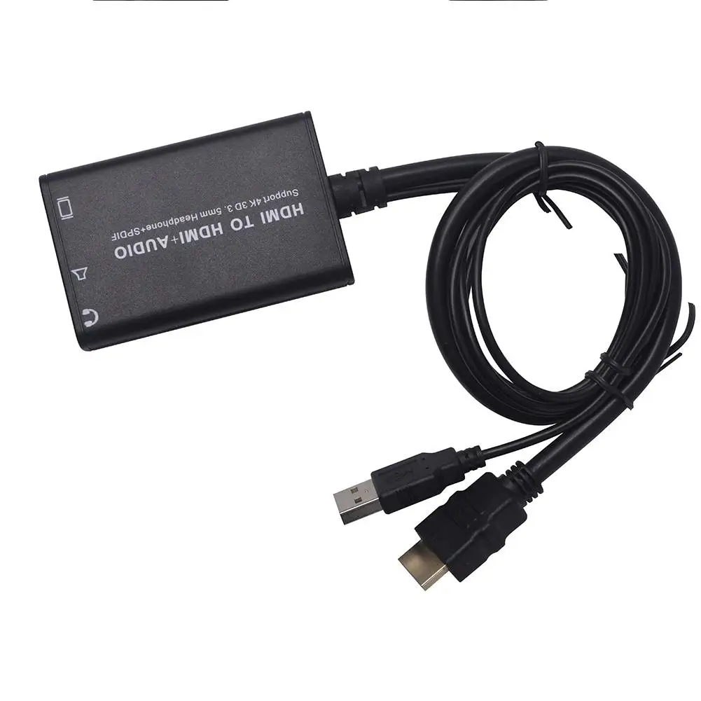 HDMI аудио сплиттер адаптер Hdmi экстрактор к и оптический TOSLINK SPDIF + 3 5 мм стерео