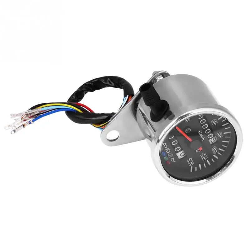 Digital 12V Universal Motorcycle Speedometer Odometer Tachometer Gauge fuel meter LED Indicator | Автомобили и мотоциклы