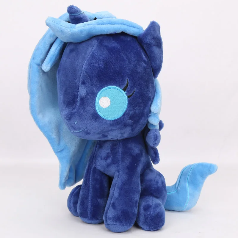 Q 25cm Navy Blue 23-27 см My Little Pony Toys friendness is Magic Twilight Sparkle принцесса Луна Cadance принцесса Celestia плюшевые мягкие куклы - Цвет: Q 25cm Navy Blue