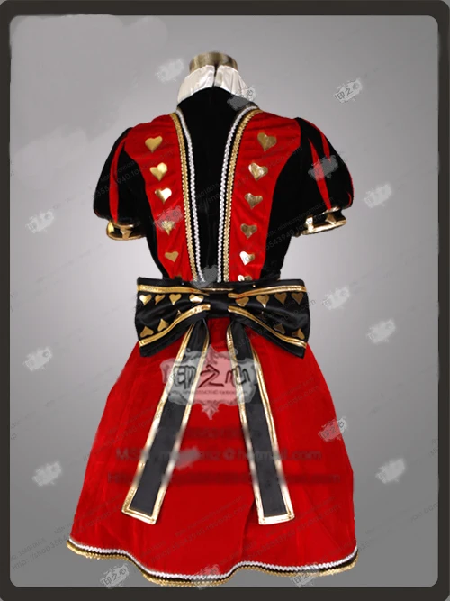 Алиса Безумие возвращает покерное платье Косплей Костюм Хэллоуин костюм|costume