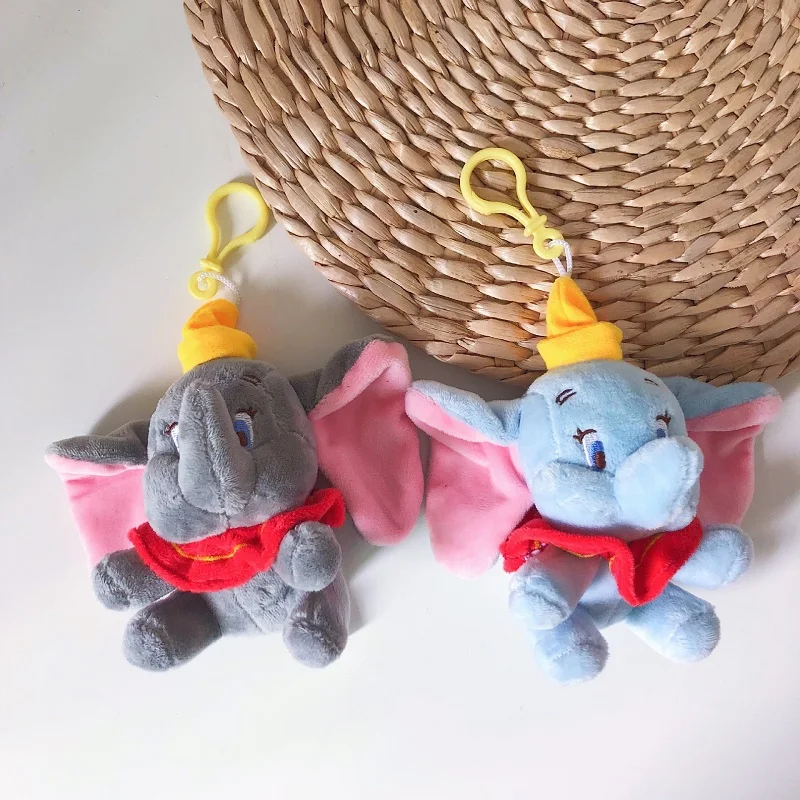 Игрушечные слоны с подвеской Dumbo Peluche 12 см плюшевые игрушки для детей сумка ключей