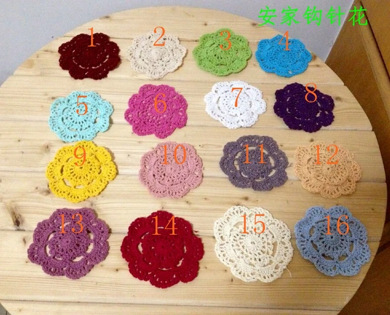 Бесплатная доставка Модный хлопковый вязаный кружевной фетр ZAKKA 20 шт./партия