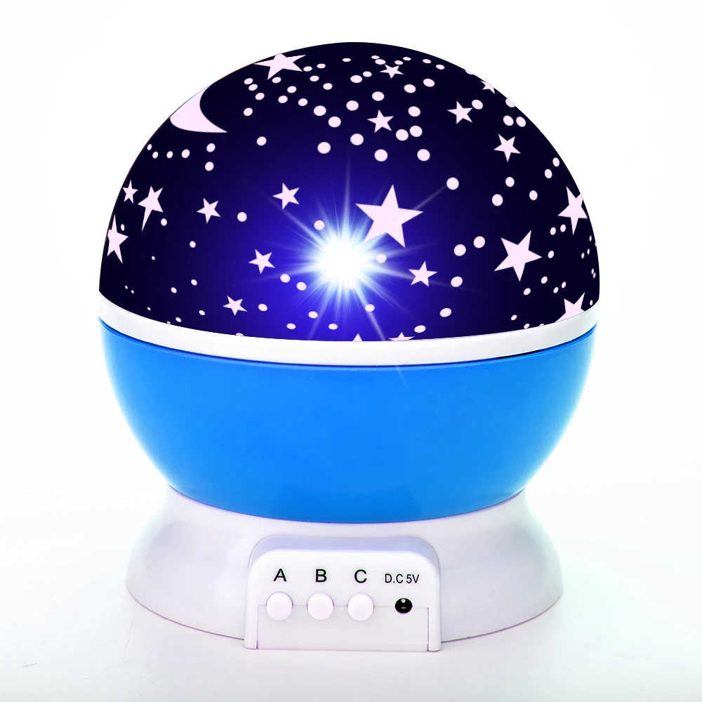 Звезд звездное небо светодиодный Ночной Светильник проектор Luminaria Moon Новинка