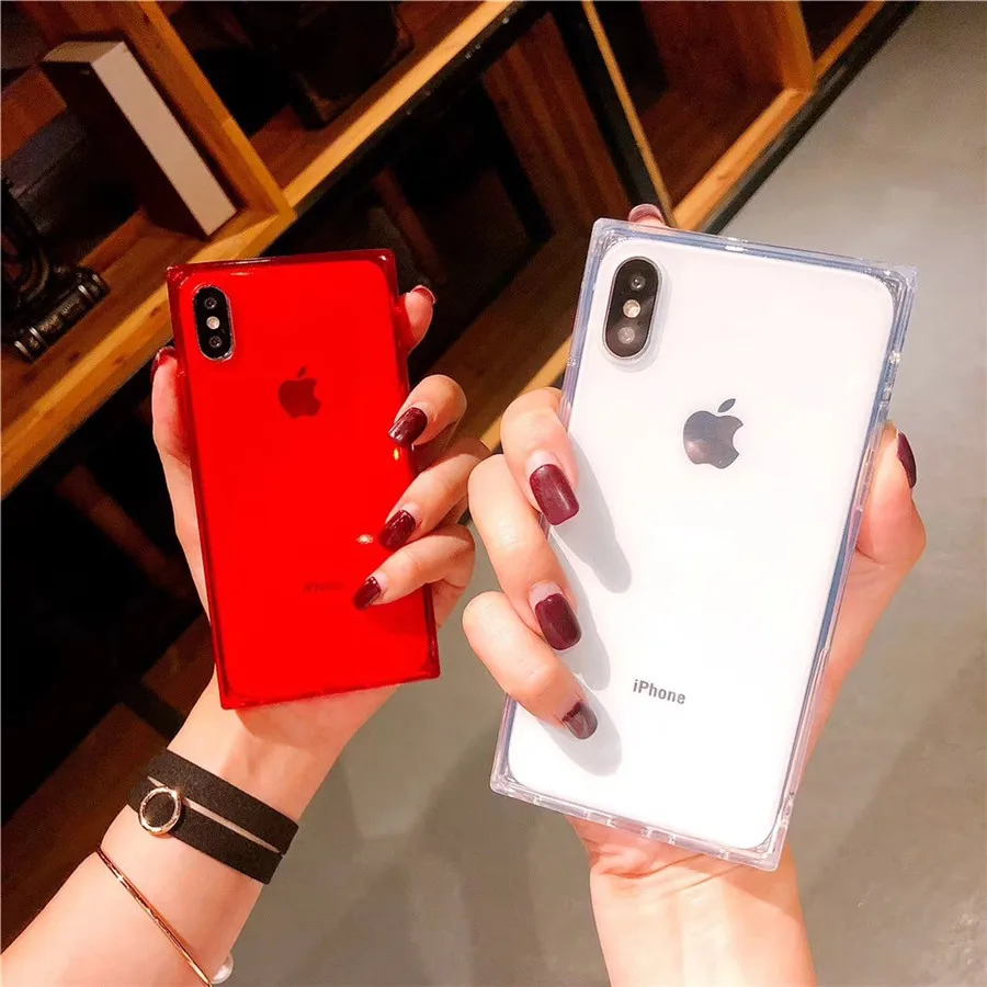 Heavy Duty Protection Phone Case For iPhone 6 6S 7 8 Plus X XS Max XR Transparent Silicone Tpu Soft Cover Coque | Мобильные телефоны