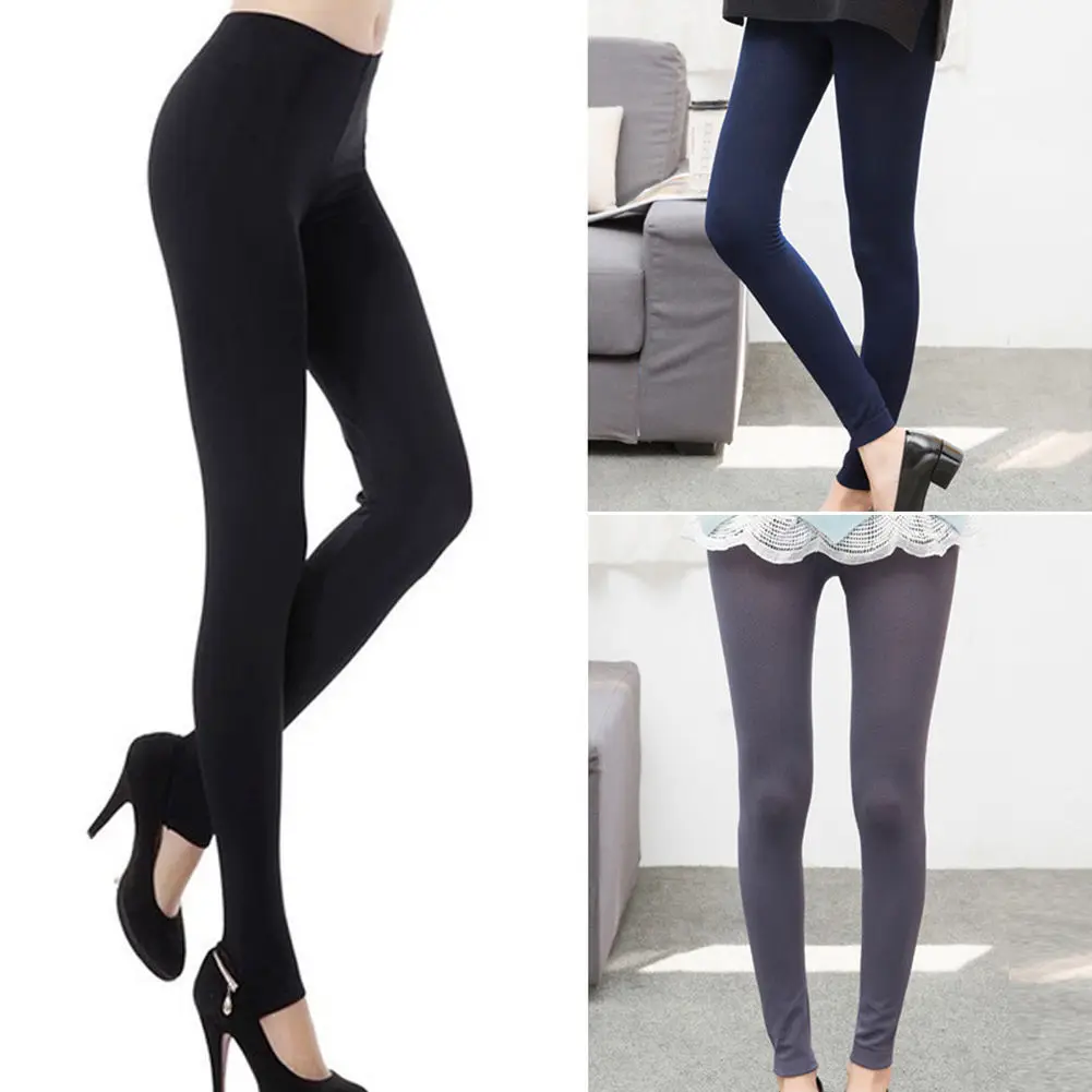 Женские зимние теплые колготки облегающие с флисовой подкладкой|warm tights|slimming