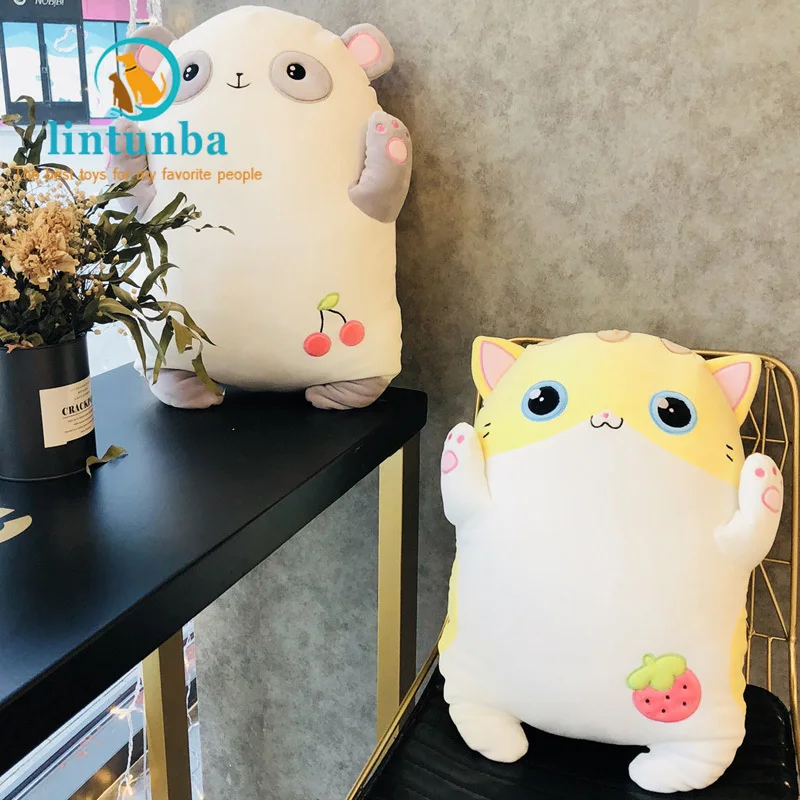 Kawaii свинка мягкая плюшевая игрушка милая Подушка подкладка в виде животных