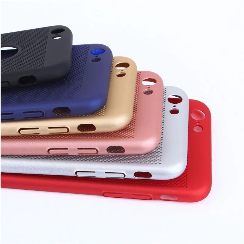 Чехол для рассеивания тепла в сетку iPhone XS MAX XR X чехол защиты всего тела