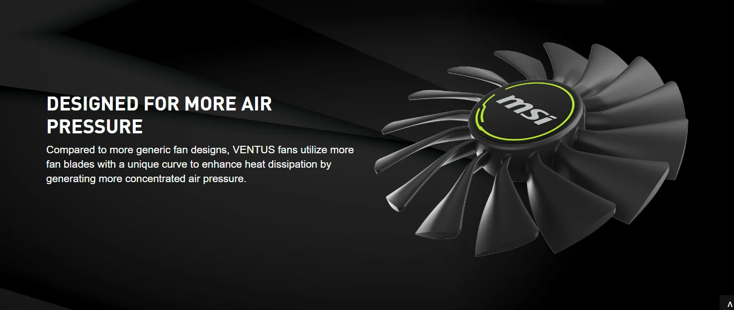 MSI graphics card GeForce RTX 2080Ti VENTUS 11G OC 11GB GDDR6 1635 MHz 4352 Units 352-bit 14 Gbps PCI Express x16 3.0 видеокарта