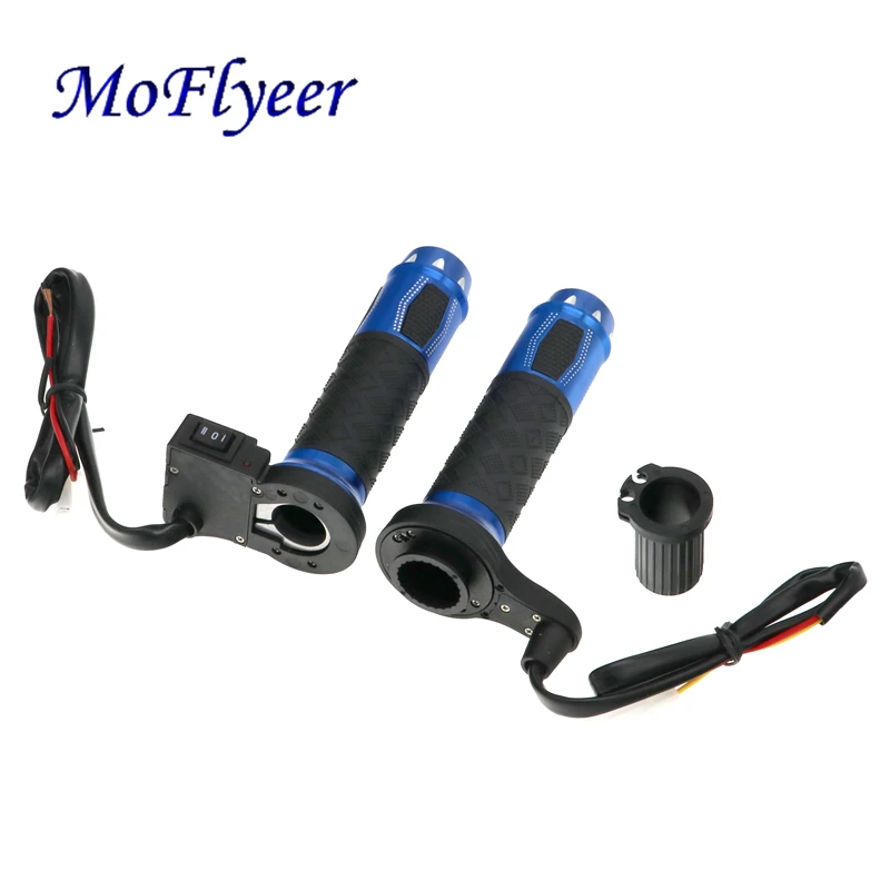 MoFlyeer мотоцикл 12V электрические грелки горячий захват ATV Скутер 22 мм 7/8 &quotРуль