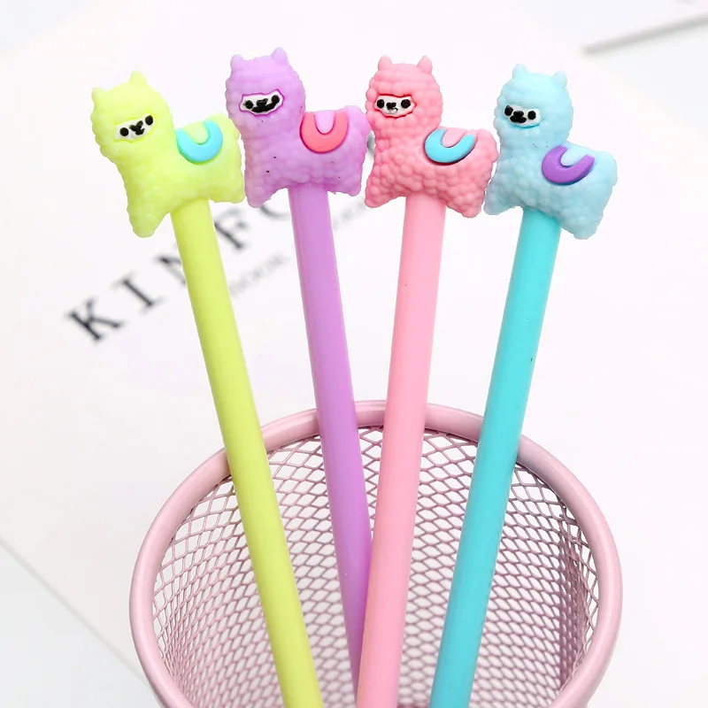 Оптовая продажа 60 шт. гелевая ручка kawaii lot Альпака ручки для школьников студентов