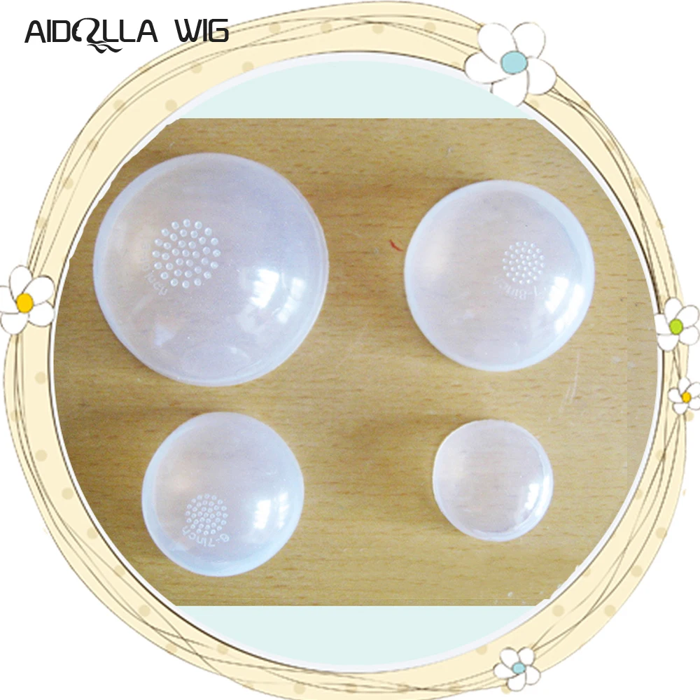 Аксессуары для кукол Прозрачная силиконовая защитная крышка головы парика