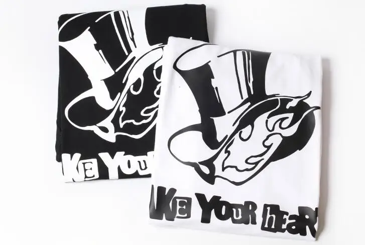 Футболка для косплея Persona 5 из аниме риудзи Сакамото летняя хлопковая футболка