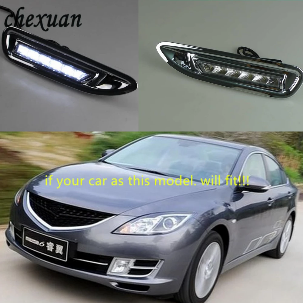 CSCSNL 1 комплект для Mazda 6 Mazda6 2008 2009 2010 с сигналом поворота Водонепроницаемый ABS 12 в