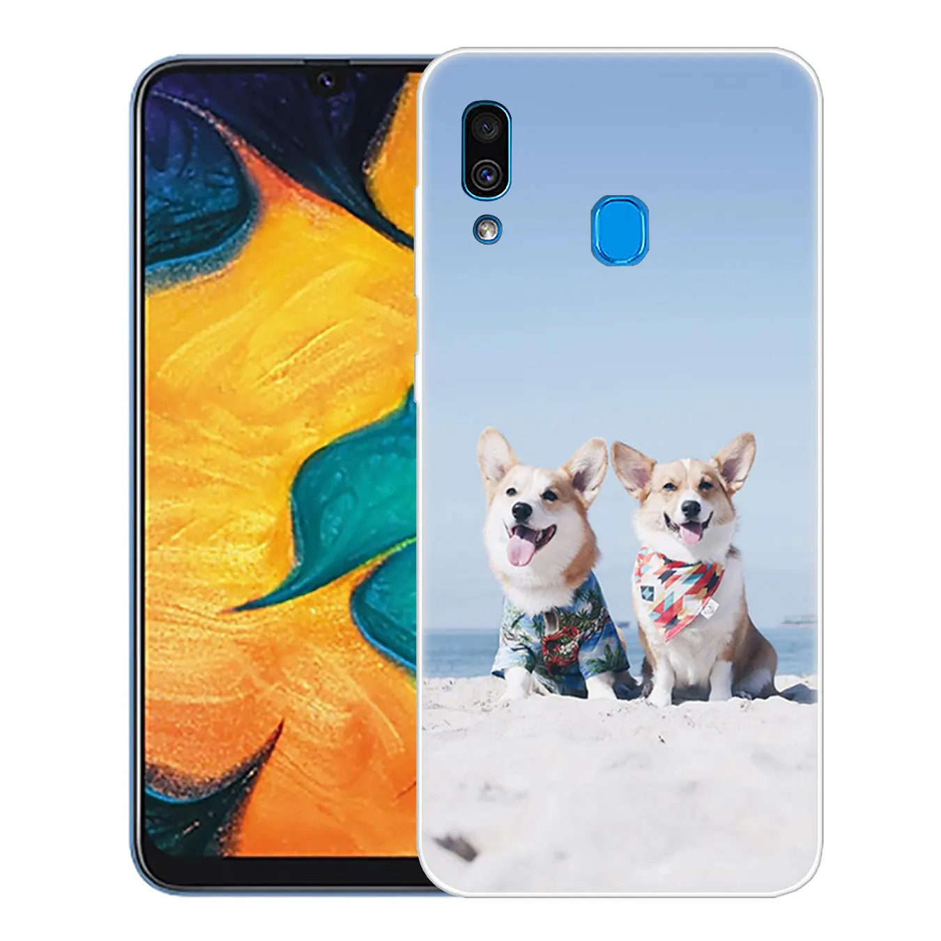 Lavaza Corgi dog pug cute Hard Phone Case for Samsung Galaxy A70 A60 A50 A40 A30 A20 A10 M10 M20 M30 M40 A20e Cover | Мобильные