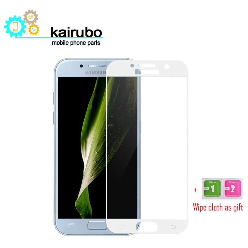 5 шт. защитная плёнка из закаленного стекла для Samsung Galaxy A3 2017 A320 A320FL A320Y A320F/DS