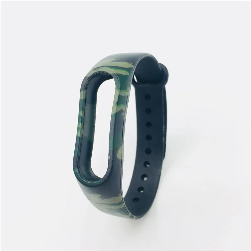 Для Mi band 3 спортивный Камуфляжный браслет с рисунком из мультфильма для Xiaomi MiBand