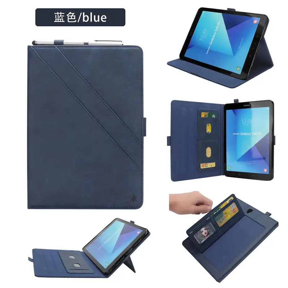 Роскошный деловой чехол из искусственной кожи чехол для samsung Galaxy Tab S3 9,7 T820 T825 чехол для планшета