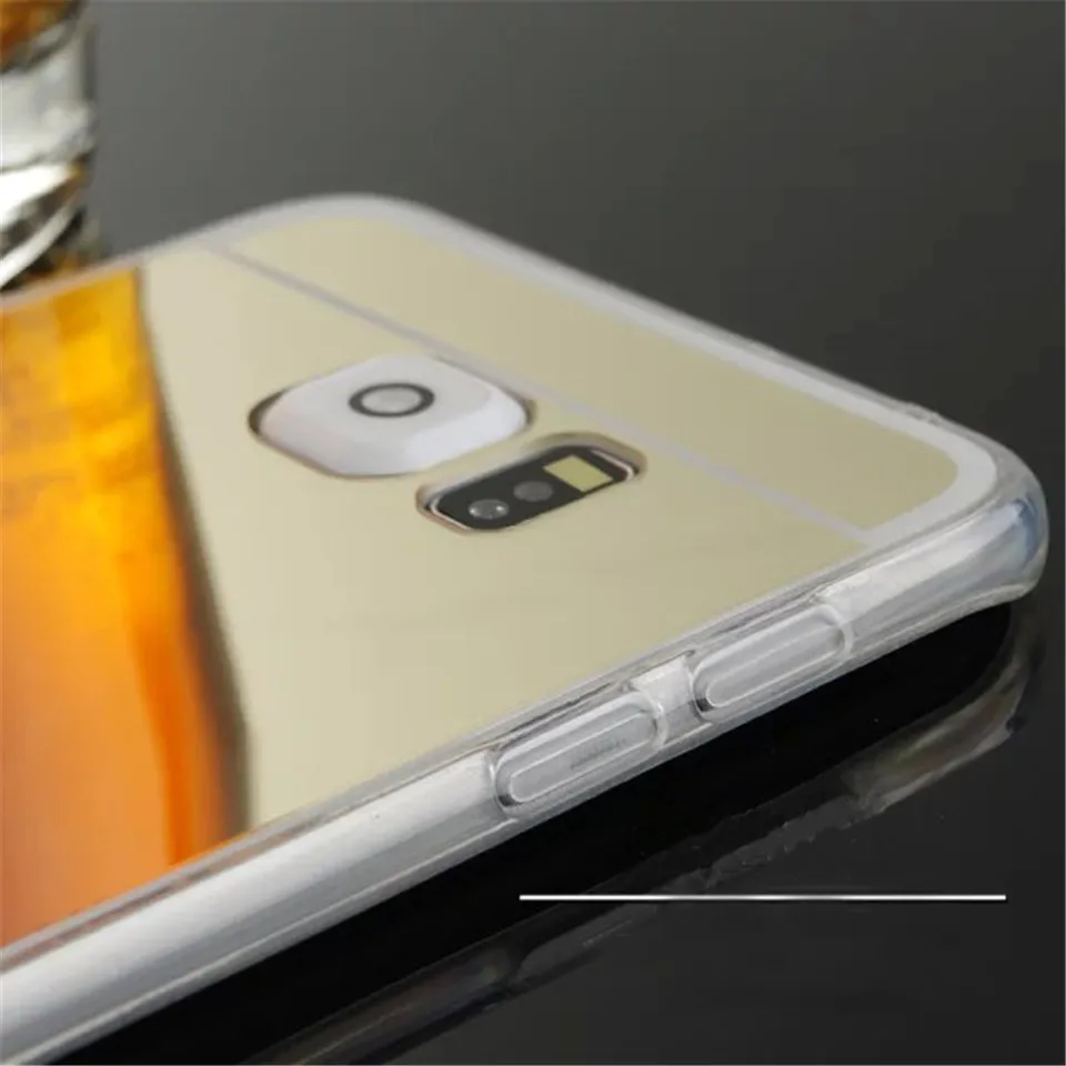 Одежда высшего качества зеркало Защитная крышка ТПУ чехол для samsung Galaxy S8 плюс S9