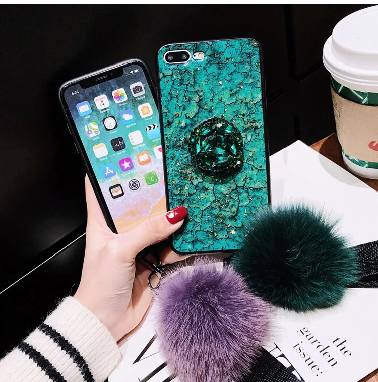 2018 Bling 3D Diamond ручной работы со стразами ТПУ + PC Бампер компактный чехол для HuaWei