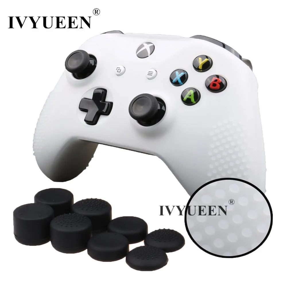 IVYUEEN Противоскользящий чехол для Xbox One X S контроллер защитный силиконовый чехол с дополнительной высотой ручки
