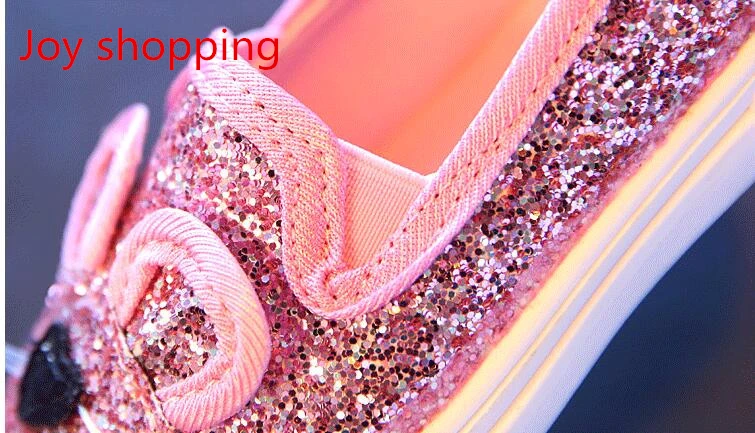 Spring new Korean Girls Single Shoes Boys Cartoon Cat Casual Children 's Baby Students | Детская одежда и обувь
