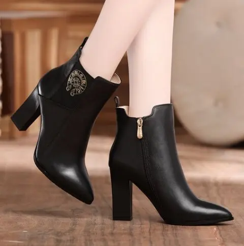 warm heels footwear shoes 