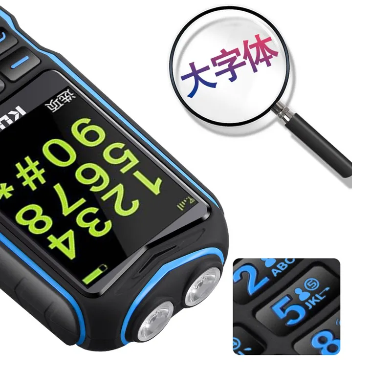 Горячая KUH T3 2 4 дюймов Мощность банк мобильный телефон Dual Sim Камера Электрический