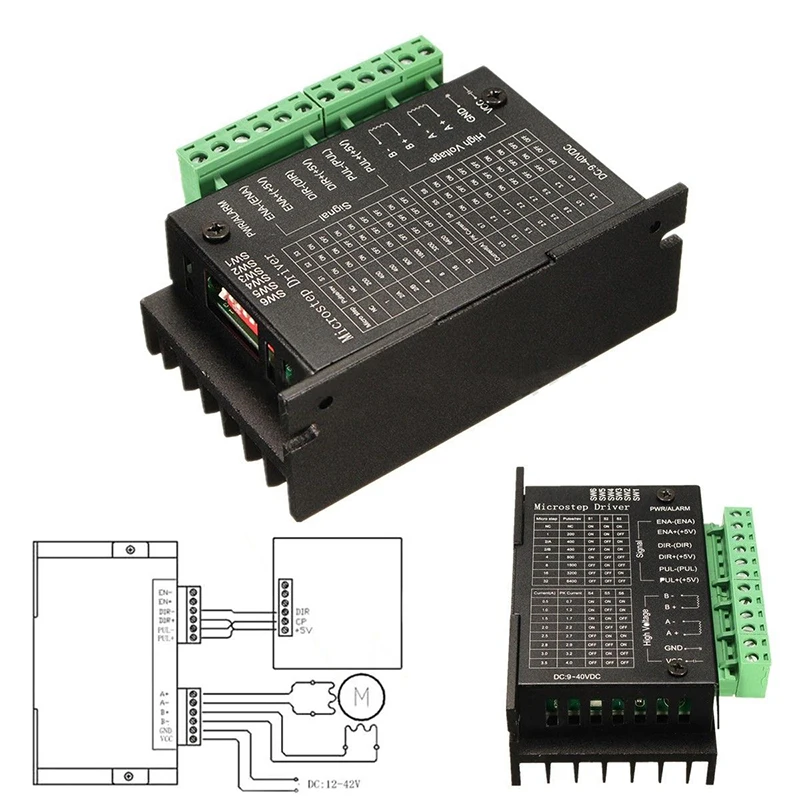 Драйвер шагового двигателя cintroller TB6600 для 42 57 шаговый двигатель Nema17 Nema23
