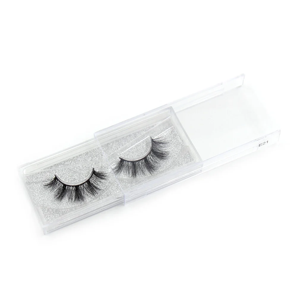 

LEHUAMAO 3D Mink Eyelashes Fluffy Light False Eyelashes Dramatic Volume Length Lashes Cruelty Free Curly Lashes Makeup Eyelash E