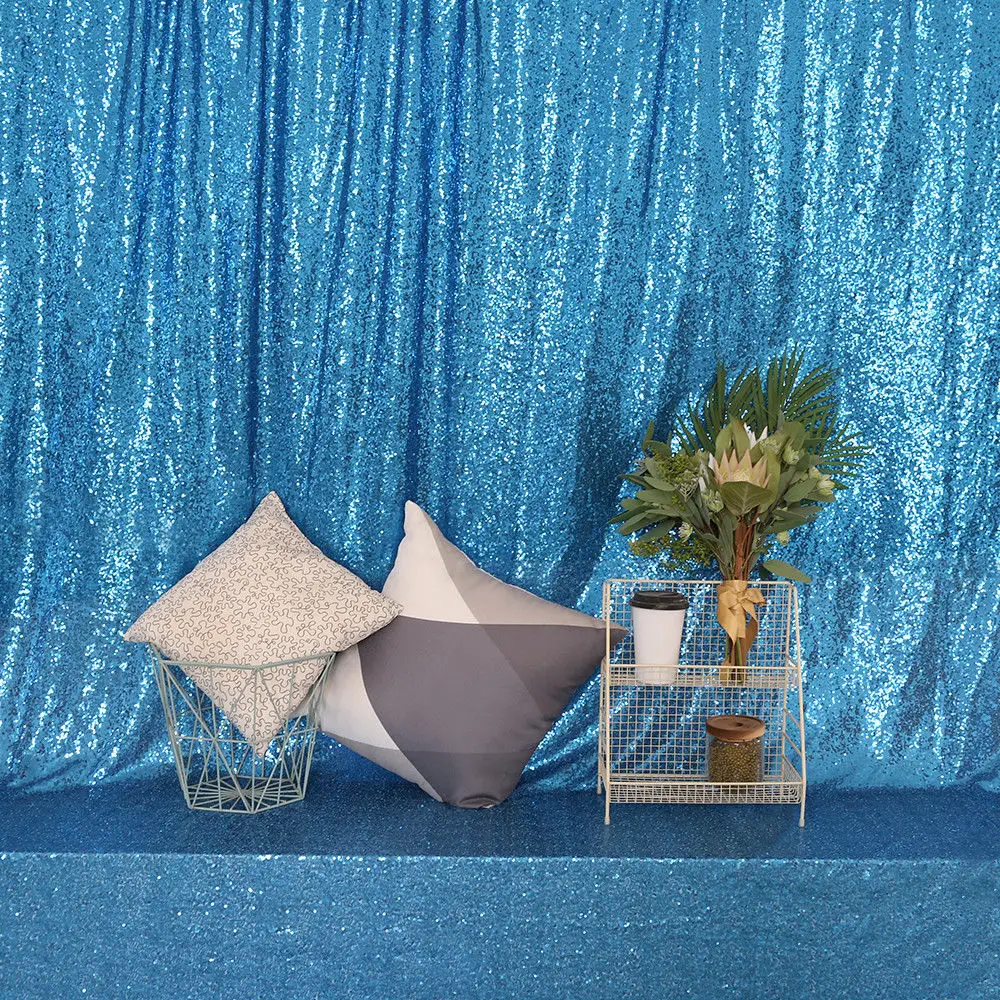 

4x6ft Wedding Sequin Backdrop Photo Booth Backdrop Christmas Sequin Curtains