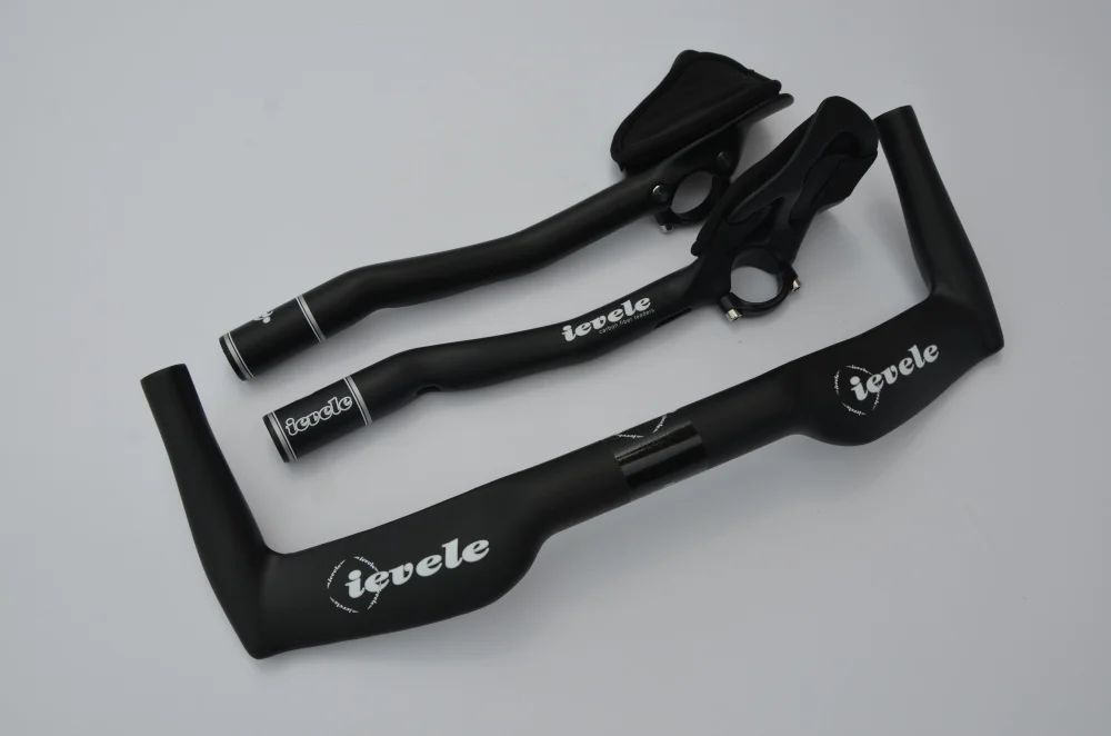 ievele TT handlebar new full carbon road rest bar bike parts bicycle Cycling accessories 31.8*400/420/440mm | Спорт и развлечения