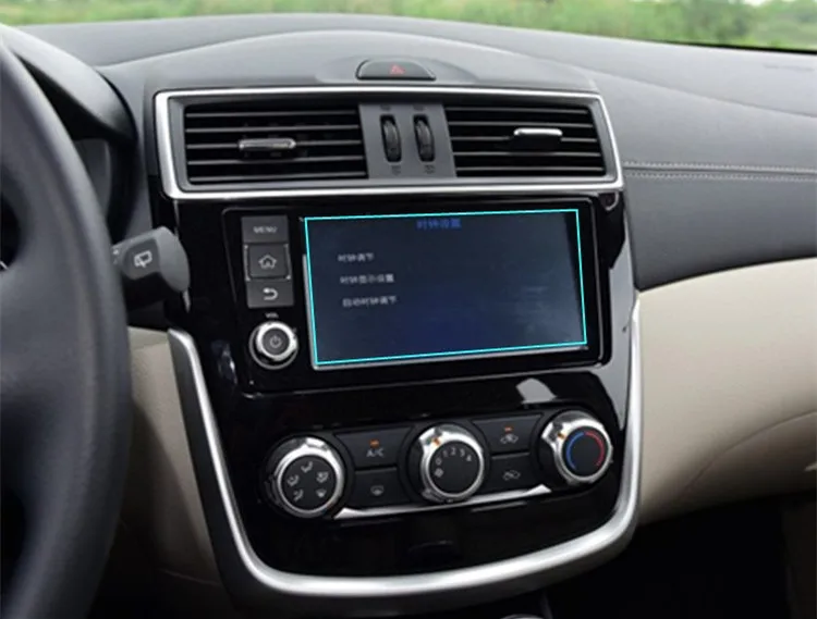 Для Nissan Sentra 2013- закаленная пленка специальная навигационная пленка lcd HD дисплей защитная пленка Взрывозащищенная пленка