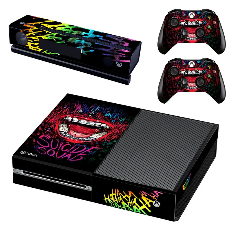 Для Microsoft Xbox One Наклейка на консоль + Kinect 2 контроллера виниловые шкуры для X Box Skin